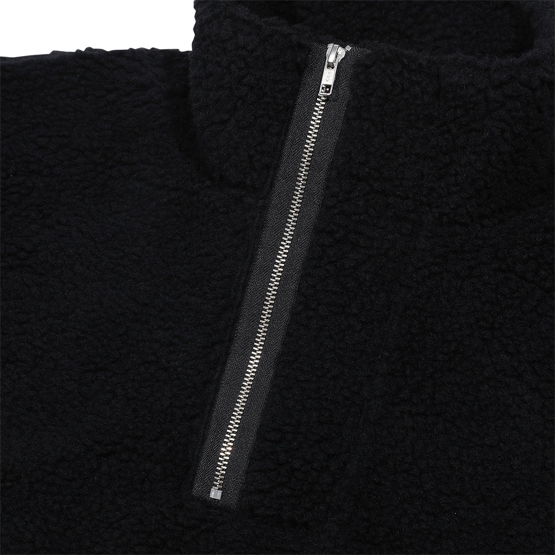 Cav Empt C.E HEAVY WOOL BOA HALF ZIP